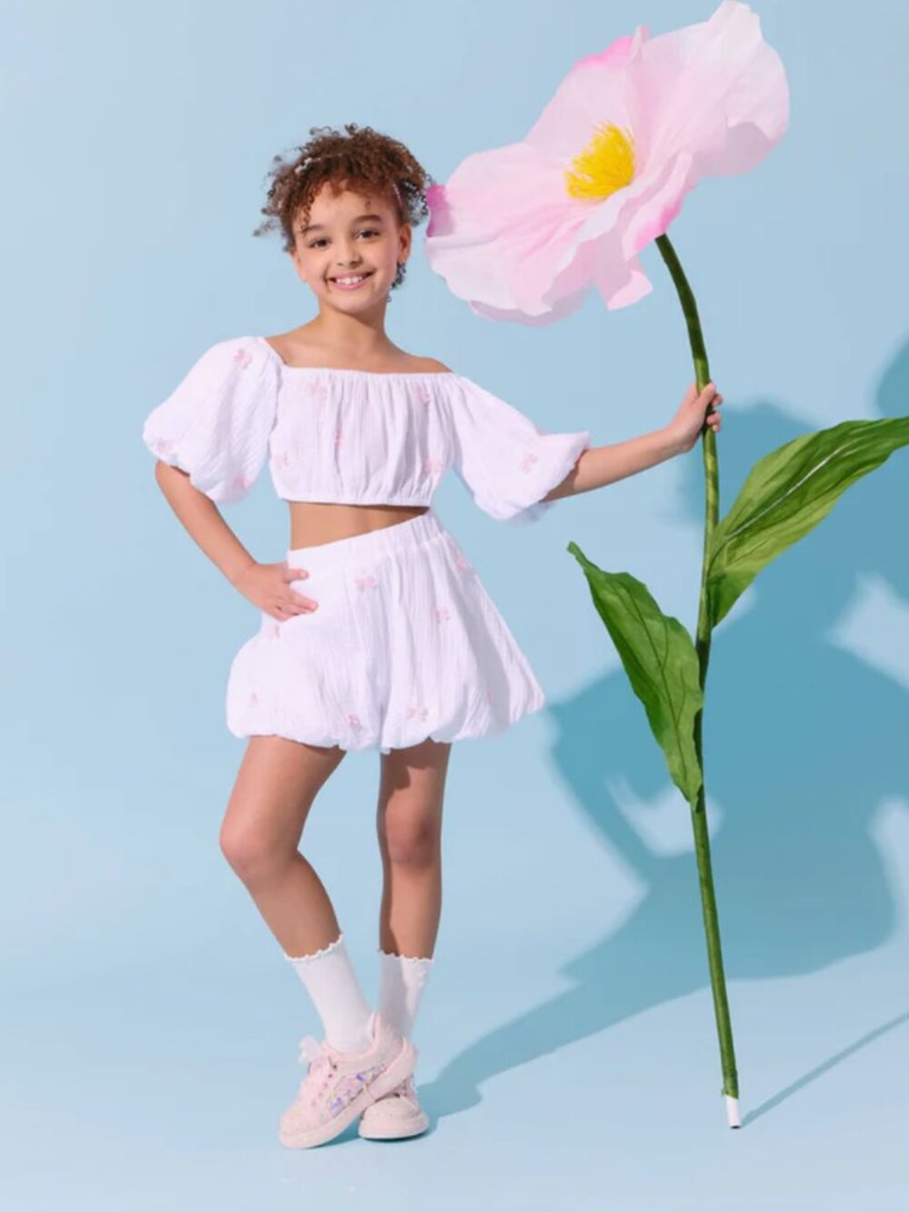 Lola + the Boys hailey bow bubble set